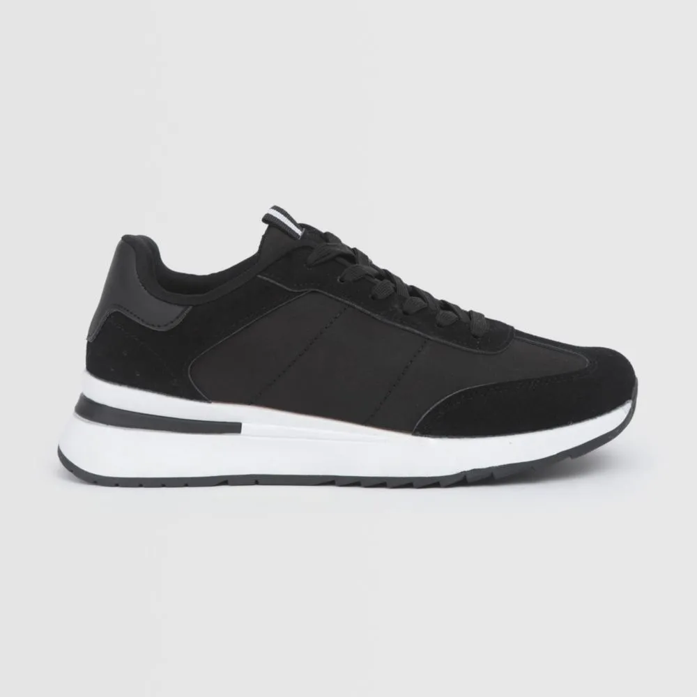 Zapatillas Urbanas Malabar Para Mujer Platsue Negro