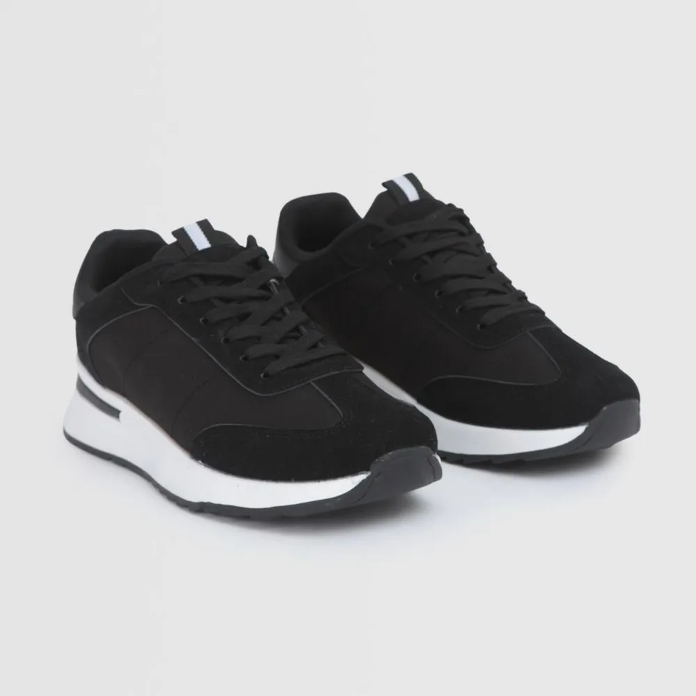 Zapatillas Urbanas Malabar Para Mujer Platsue Negro