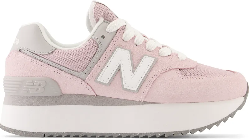 Zapatillas Urbanas Mujer New Balance 574 + Rosada