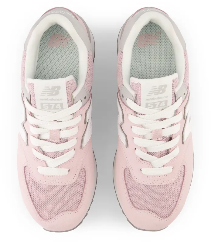 Zapatillas Urbanas Mujer New Balance 574 + Rosada