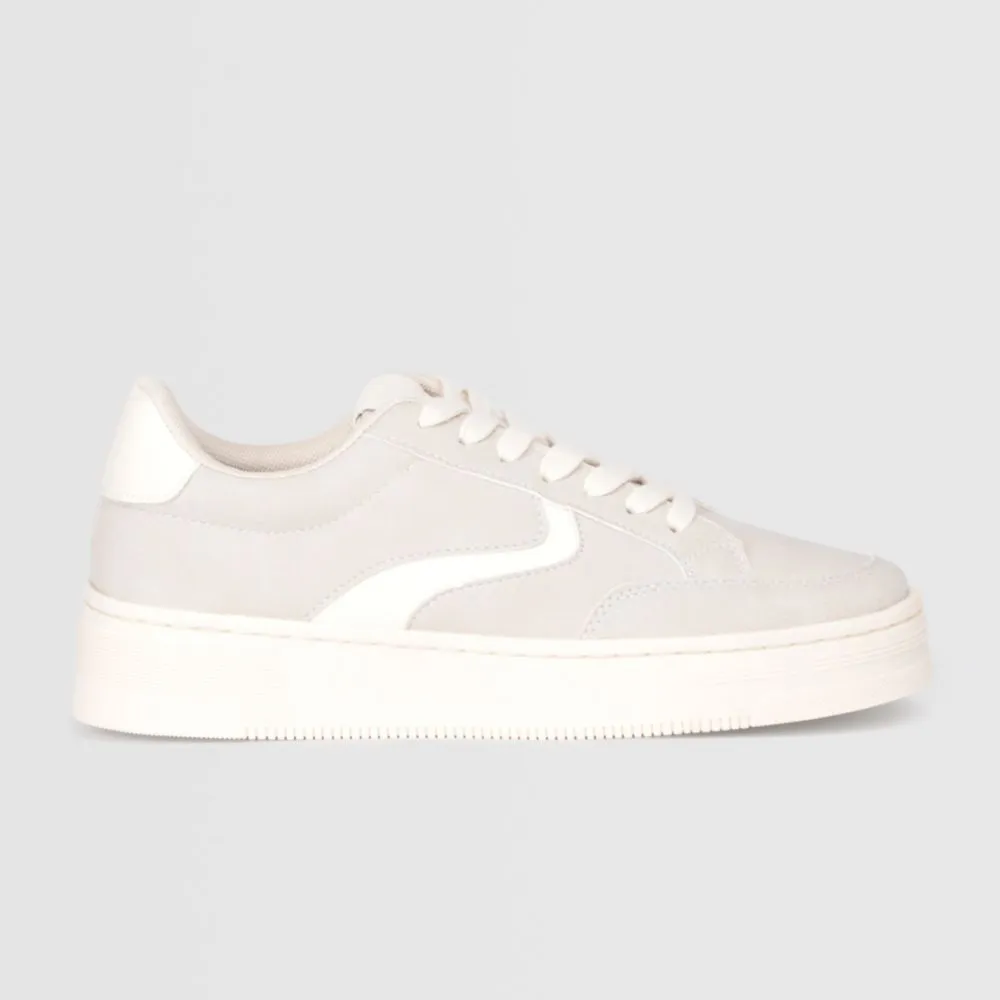 Zapatillas Urbanas Para Mujer Hypnotic Basplat2 Beige