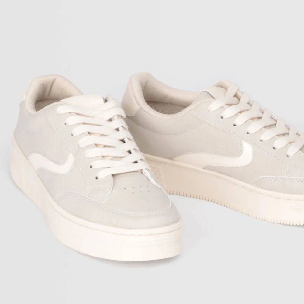 Zapatillas Urbanas Para Mujer Hypnotic Basplat2 Beige