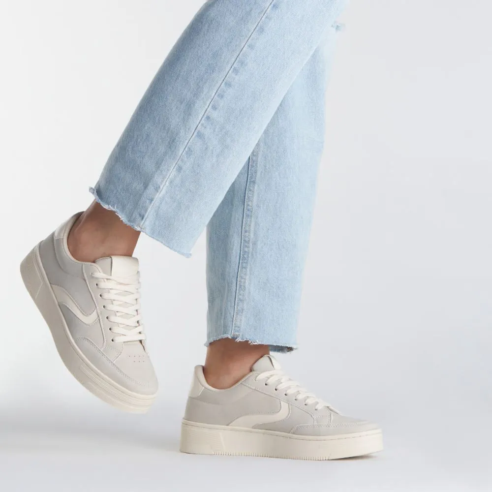 Zapatillas Urbanas Para Mujer Hypnotic Basplat2 Beige