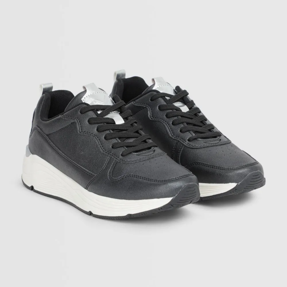 Zapatillas Urbanas Para Mujer Madison Doce Negro