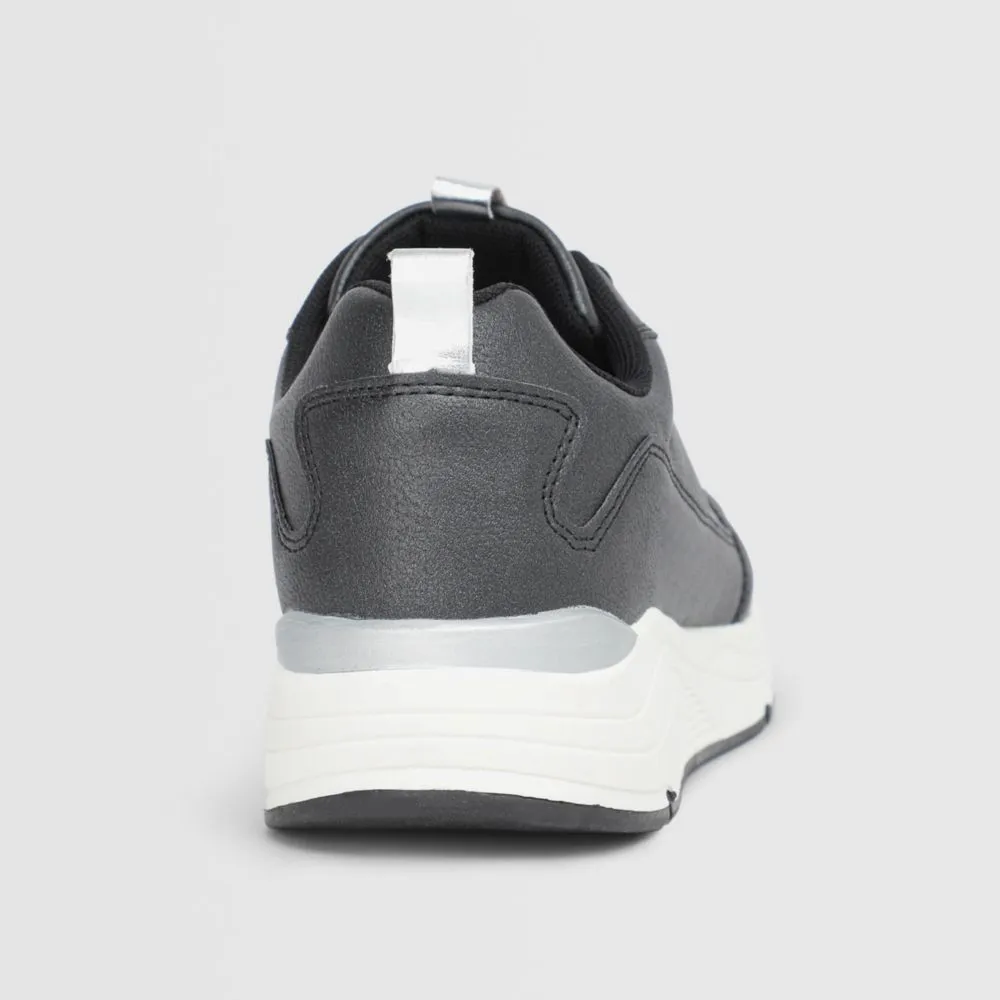 Zapatillas Urbanas Para Mujer Madison Doce Negro