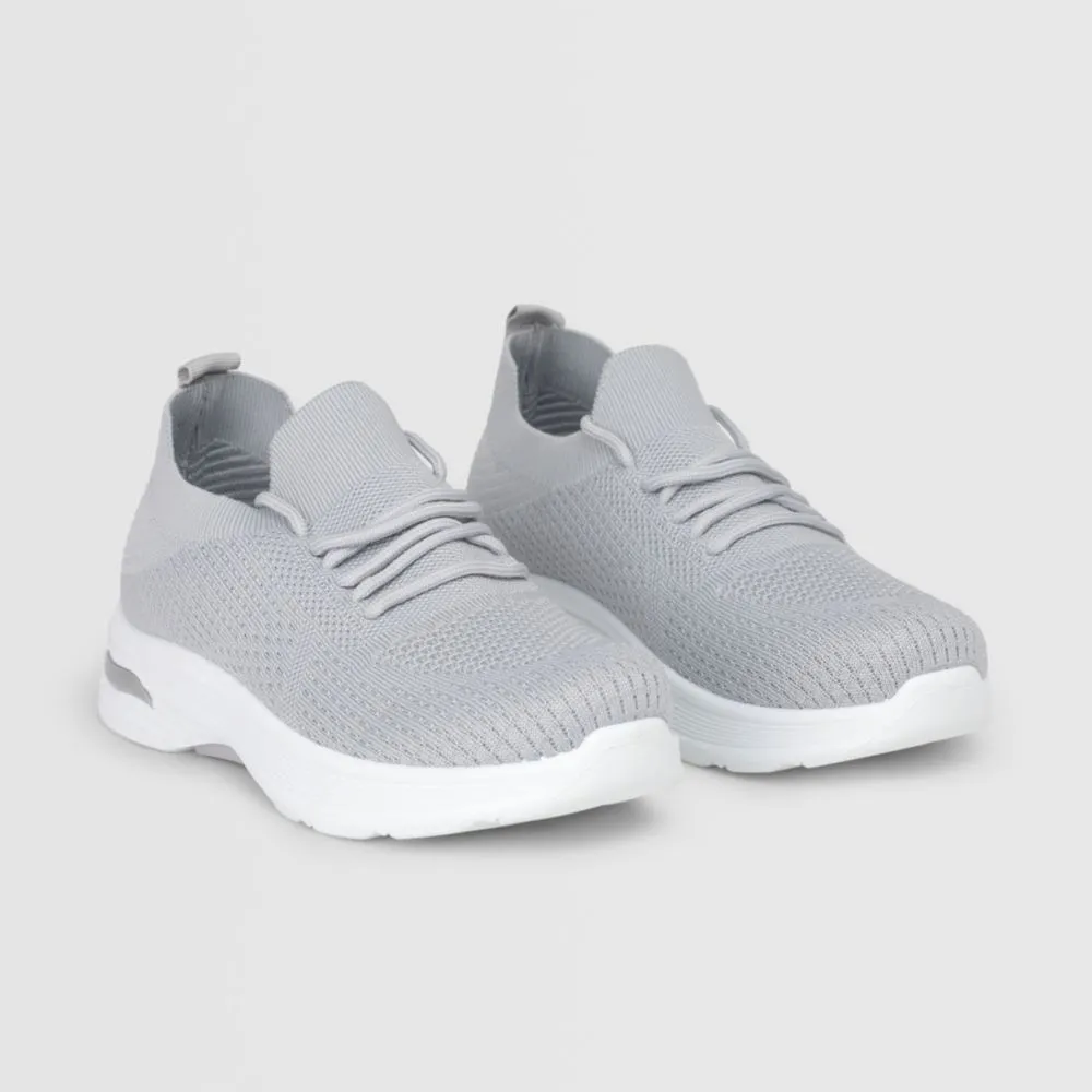 Zapatillas Urbanas Para Mujer Madison Knitpas Gris
