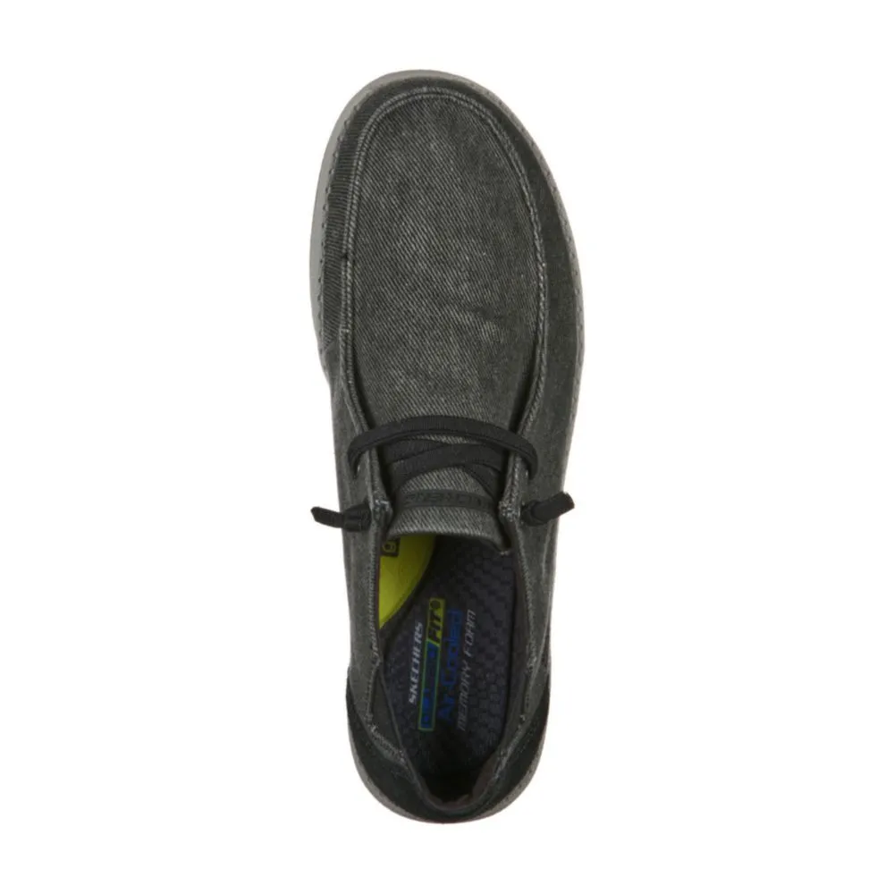 Zapatillas Urbanas Skechers Para Hombre 66387 Negro