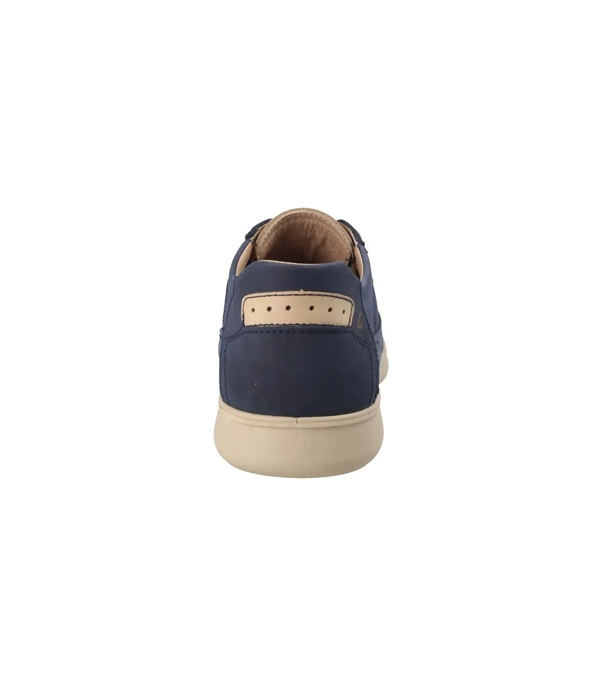 Zapatos de caballero en piel azul marino